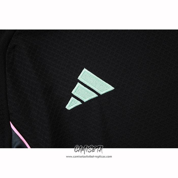 Chandal del Juventus 2025-2026 Manga Corta Negro - Pantalon Corto